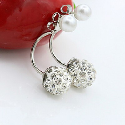 Earring Earrings Set Jewelry Women Daily / Casual Alloy / Imitation Pearl / Zircon 1 pair Gold / Silver