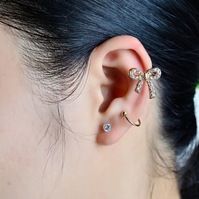 Earring Ear Cuffs / Earrings Set Jewelry Women Wedding / Party / Daily / Casual / Sports Alloy / Rhinestone